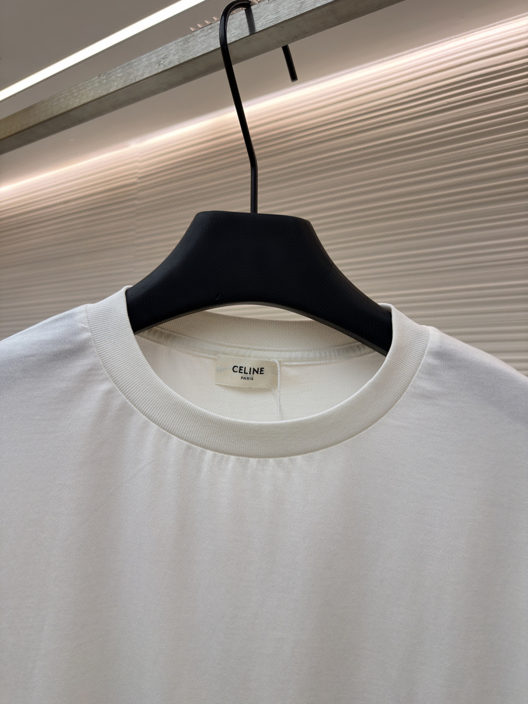 CELINE 赛琳 凯旋门刺绣标识 短袖 T恤 圆领 夏款 白色 黑色 红色 A0 2X04I671Q-01OB