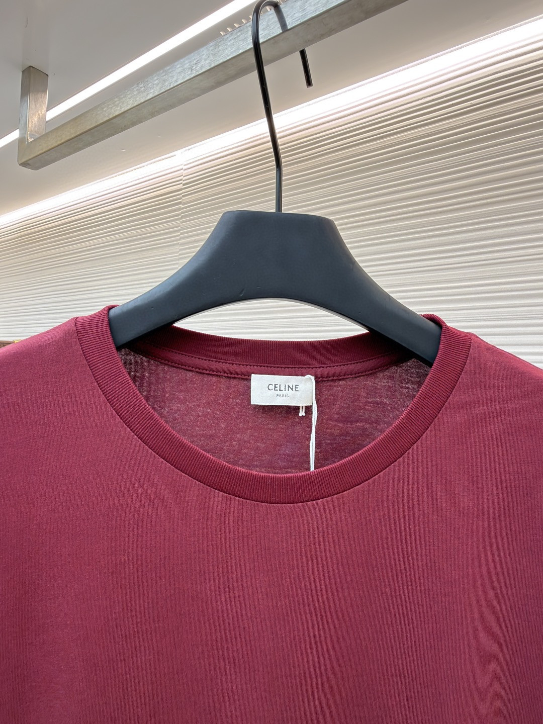 CELINE 赛琳 凯旋门刺绣标识 短袖 T恤 圆领 夏款 白色 黑色 红色 A0 2X04I671Q-01OB
