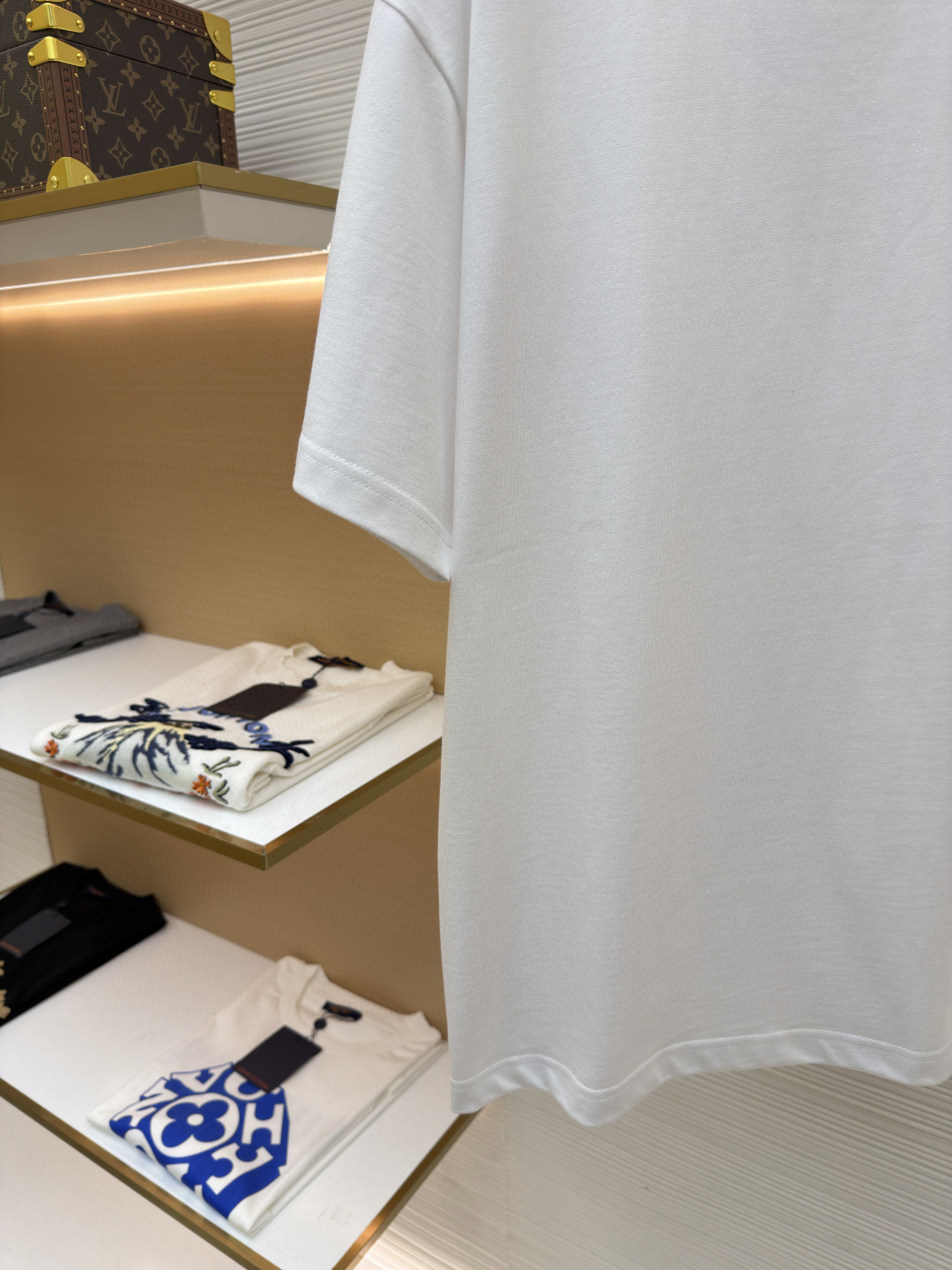 CELINE 赛琳 凯旋门刺绣标识 短袖 T恤 圆领 夏款 白色 A0 