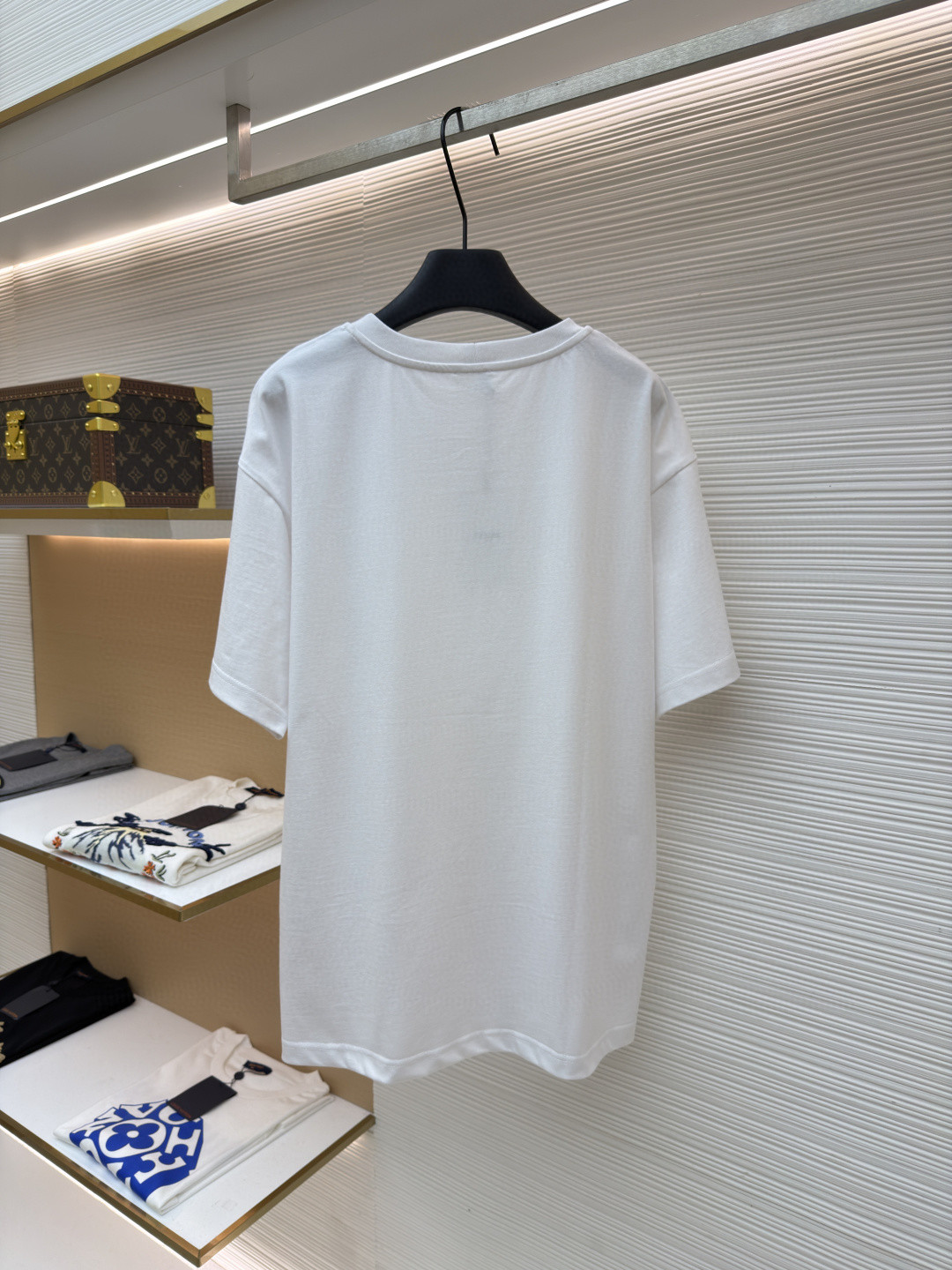 CELINE 赛琳 凯旋门刺绣标识 短袖 T恤 圆领 夏款 白色 A0 