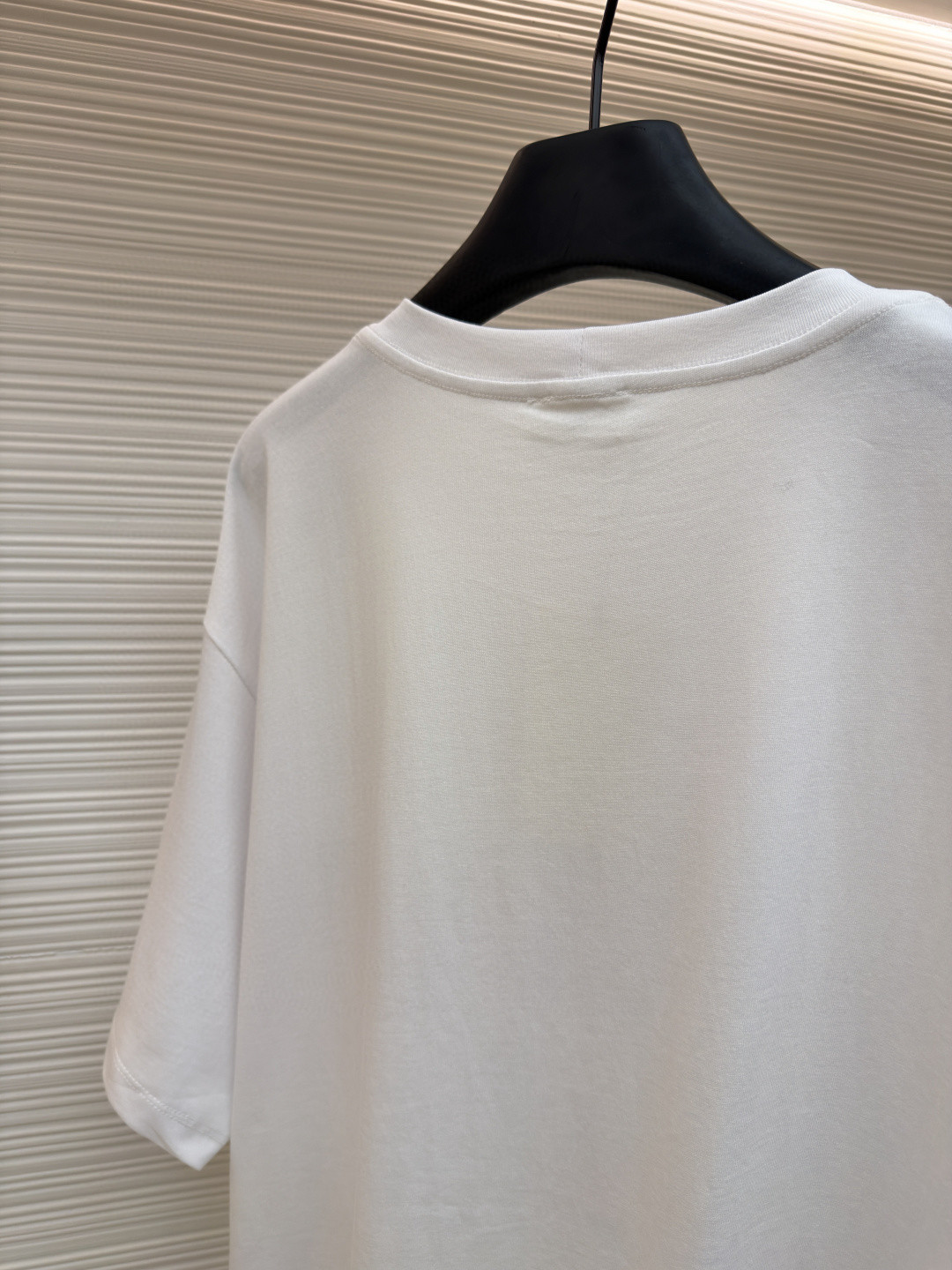 CELINE 赛琳 Paris印花 短袖 T恤 圆领 夏款 白色 蓝色 A0 RX0EF507Z-01OB