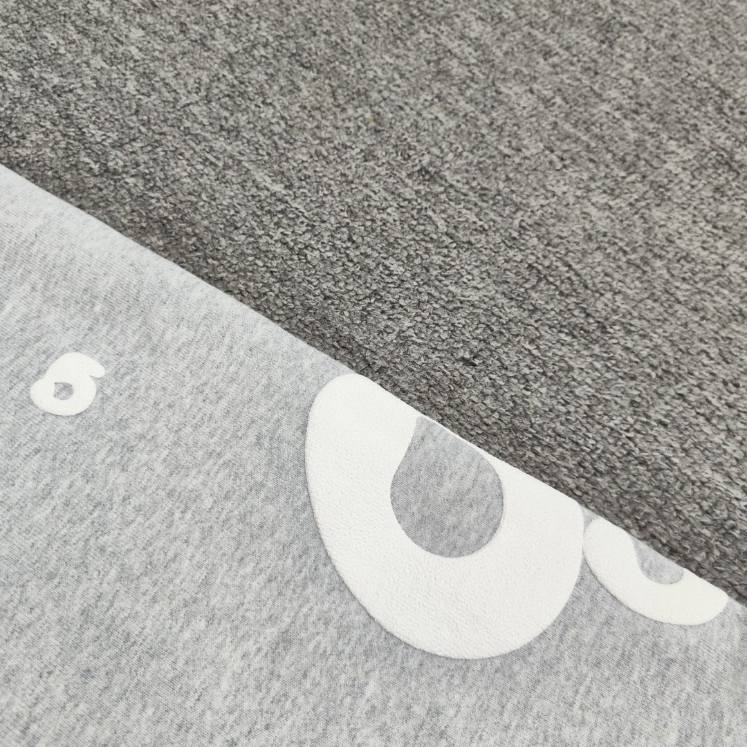 Sp5der 白色Sp5der字母 星星印花套头连帽卫衣 外套 灰色 B0 