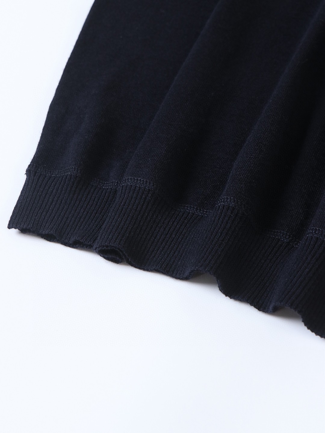 PRADA 普拉达 大logo提花针织衫 短袖 T恤 黑色 灰色 A2 UJN815-10ZG-F0008