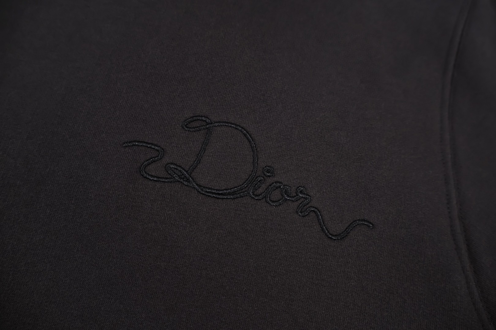 DIOR 迪奥 刺绣抓绒连帽卫衣 外套 长袖 黑色 B0 613J691C0531-C889