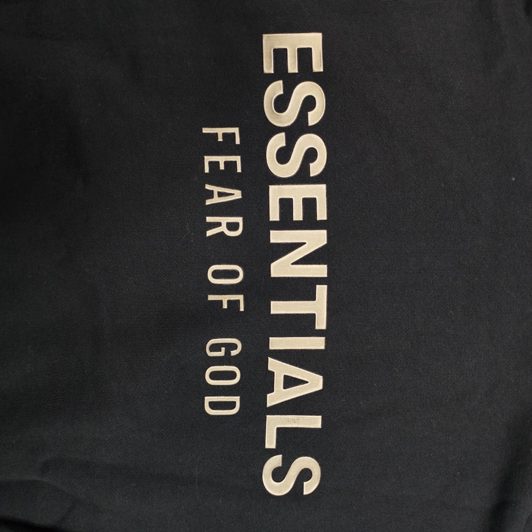 Fear of God Essentials 徽标字母后背印花 抓绒 套头连帽卫衣 帽衫 外套 燕麦灰 卡其色 灰色 黑色
