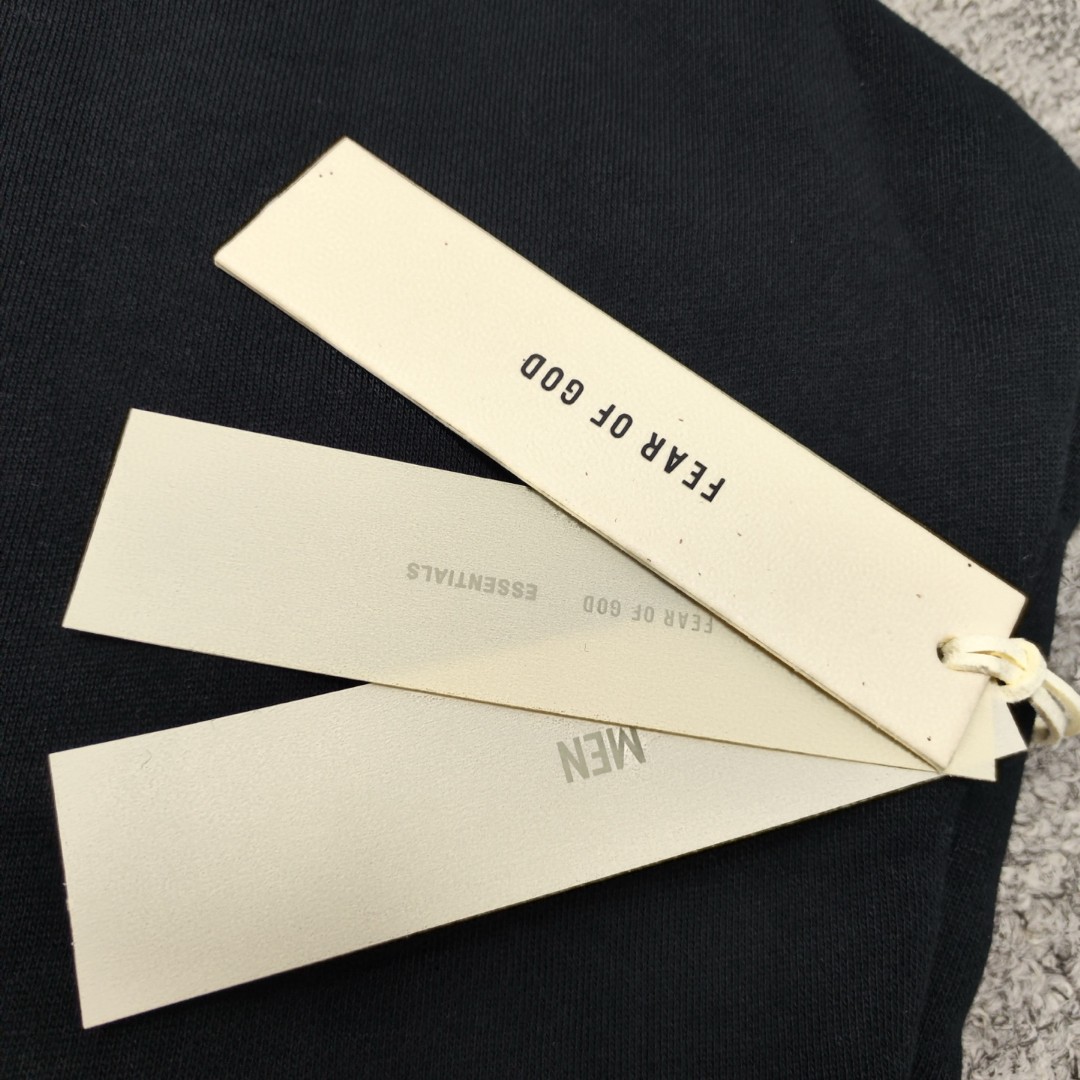 Fear of God Essentials 徽标字母后背印花 抓绒 套头连帽卫衣 帽衫 外套 燕麦灰 卡其色 灰色 黑色