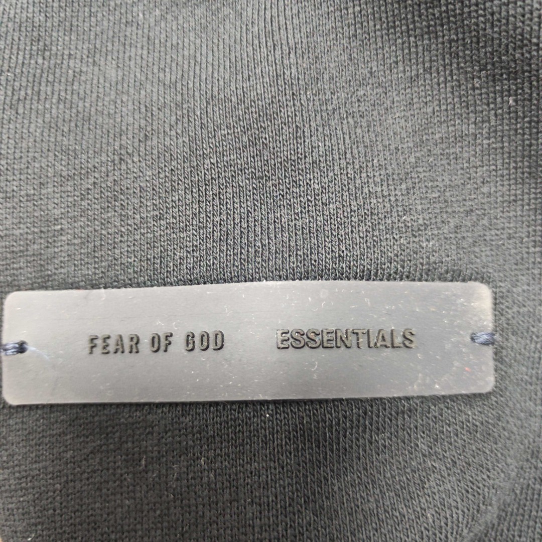 Fear of God Essentials 徽标字母后背印花 抓绒 拉链连帽卫衣 帽衫 外套 卡其色 燕麦棕 黑色 灰色