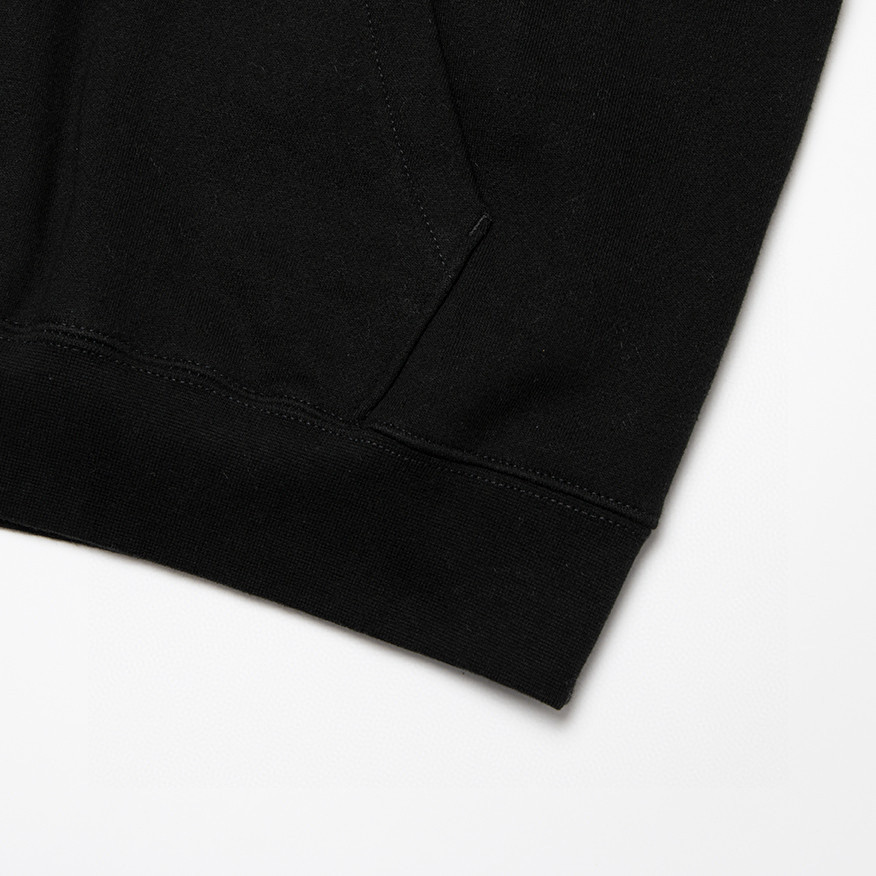 Fear of God Essentials 压胶字母印花 抓绒 套头连帽卫衣 帽衫 外套 灰色 黑色 