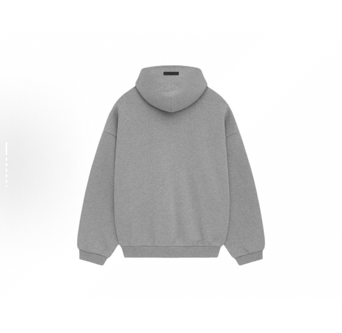 Fear of God Essentials 字母印花 套头连帽卫衣 帽衫 外套 橄榄绿 灰色 黑色 绿色