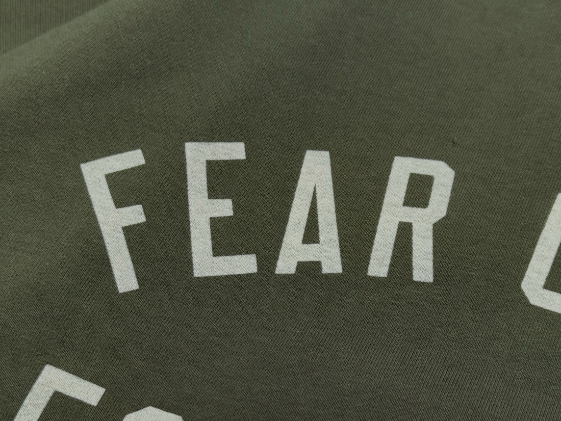 Fear of God Essentials 字母印花 套头连帽卫衣 帽衫 外套 橄榄绿 灰色 黑色 绿色