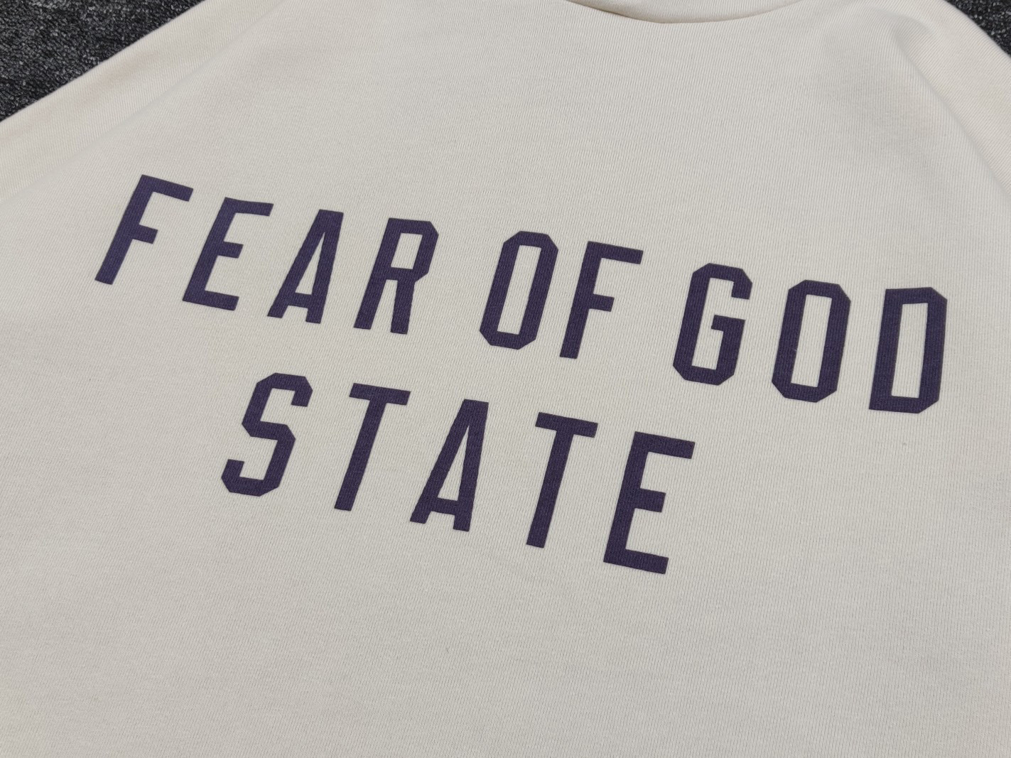 Fear of God Essentials fear of god state 字母印花 套头连帽卫衣 帽衫 外套 白色 黑色 灰色