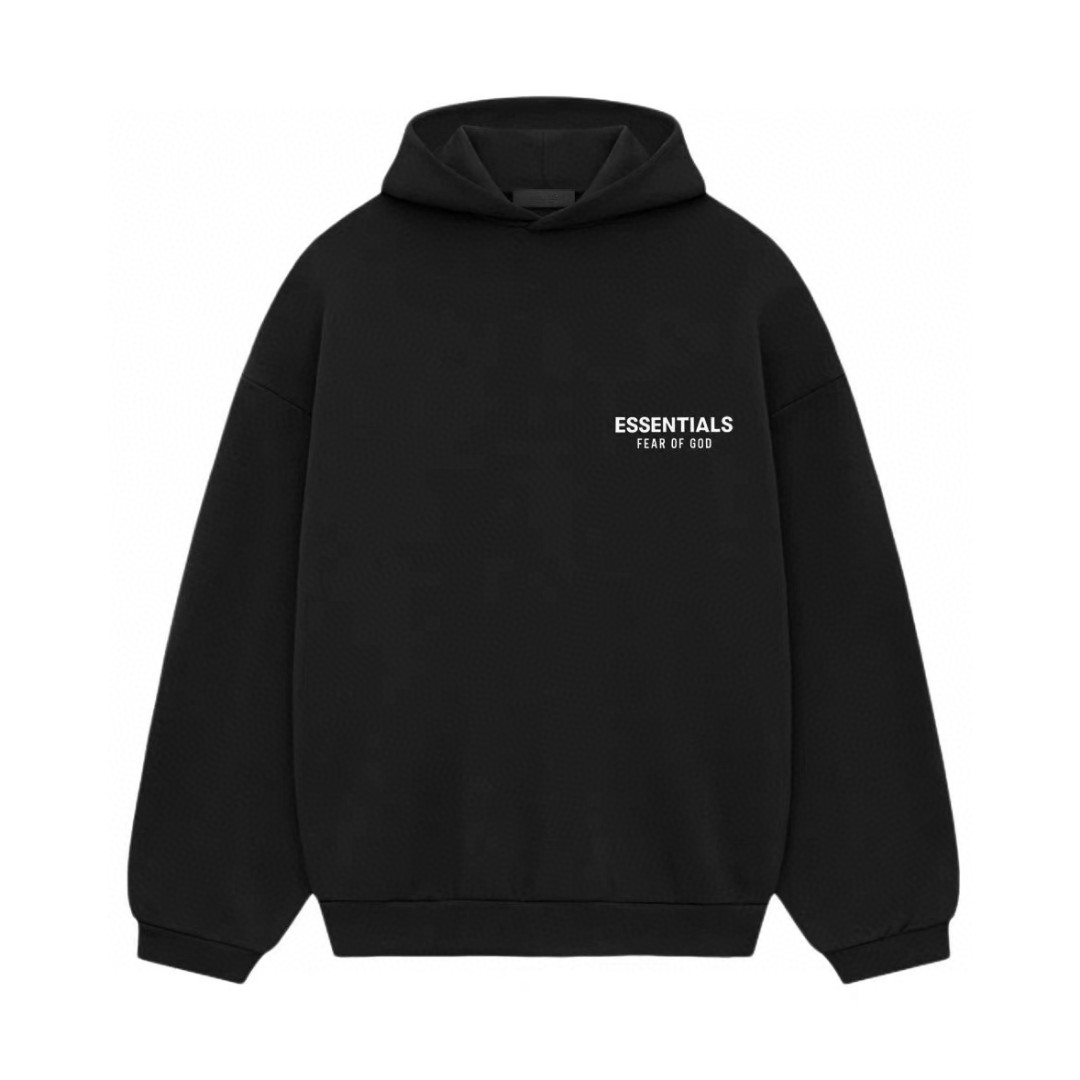 Fear of God Essentials FALL24 HOLIDAY 系列 Fleece Hoodie 套头连帽卫衣 帽衫 外套 棕色 卡其色 灰色 黑色