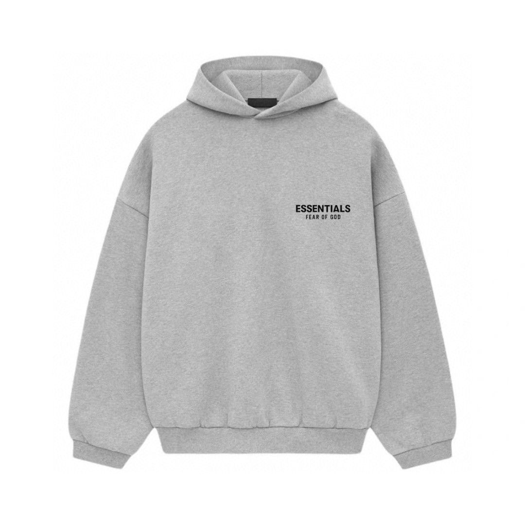 Fear of God Essentials FALL24 HOLIDAY 系列 Fleece Hoodie 套头连帽卫衣 帽衫 外套 棕色 卡其色 灰色 黑色