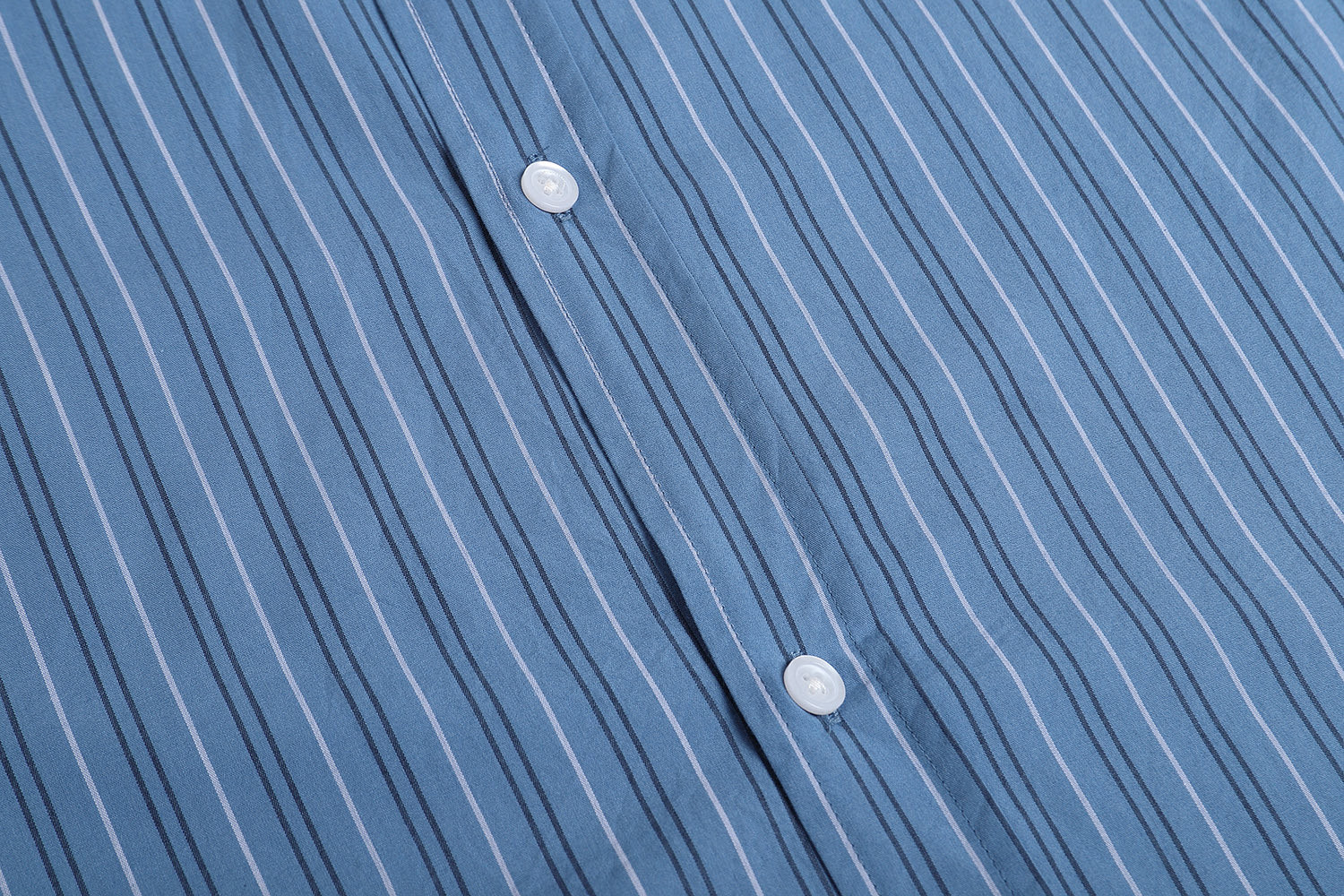 LOEWE 罗意威 条纹拼色刺绣Logo衬衫 外套 长袖 蓝色 A5 H526Y05X26-5900