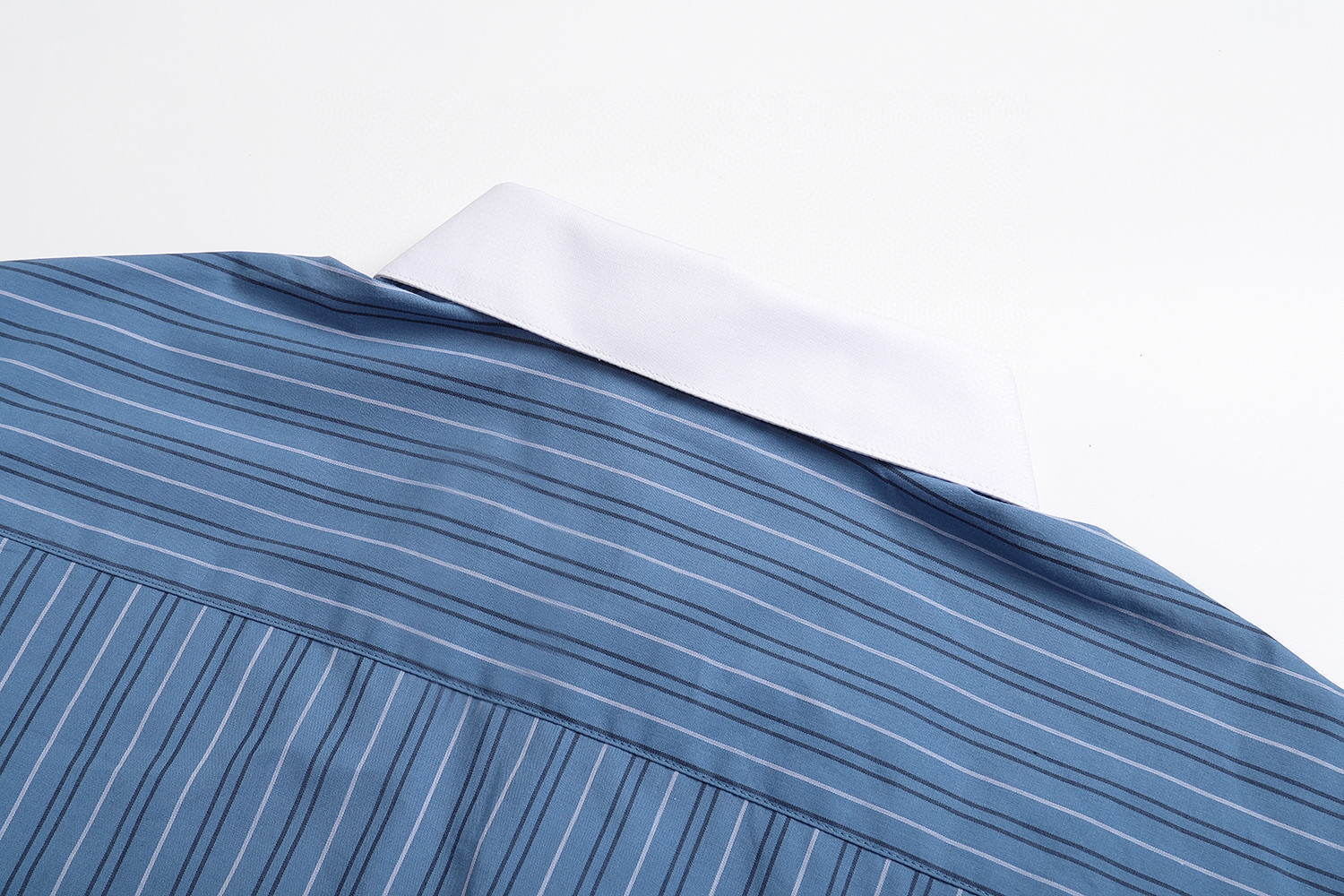 LOEWE 罗意威 条纹拼色刺绣Logo衬衫 外套 长袖 蓝色 A5 H526Y05X26-5900