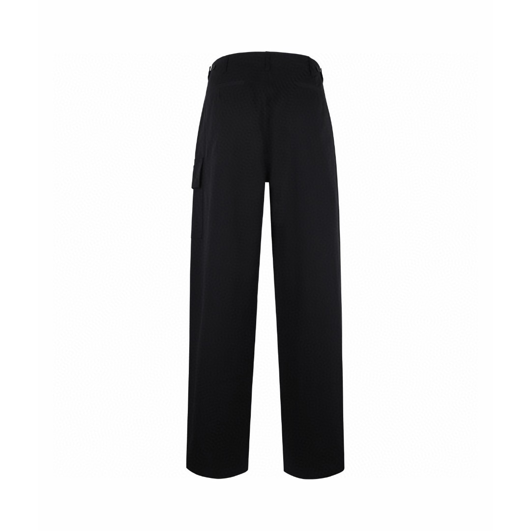 Fendi 芬迪 华达呢拉链贴袋工装裤 长裤 裤子 休闲裤 灰色 黑色 B0 FB1091AQMVF0QA1