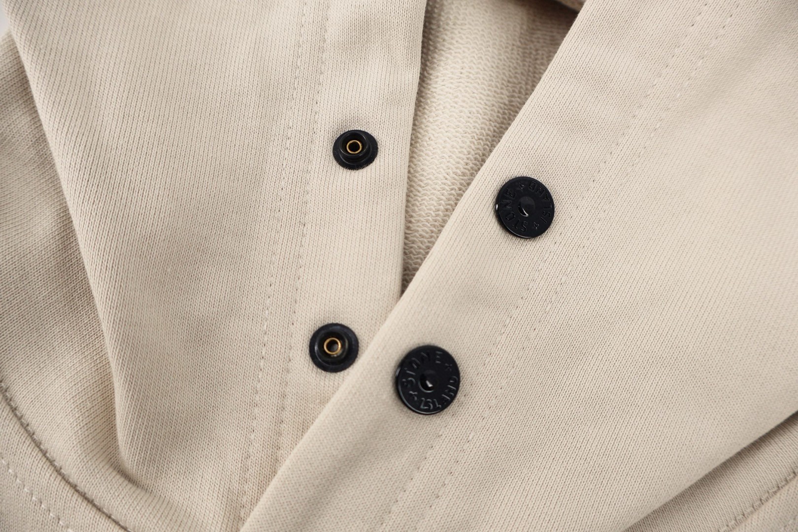 STONE ISLAND 石头岛 袖口徽标套头连帽卫衣 帽衫 外套 长袖 米色 B0 791561720-V0097