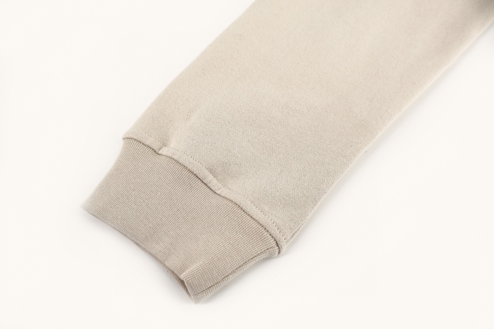 STONE ISLAND 石头岛 袖口徽标拉链连帽卫衣 抓绒 长袖 外套 杏色 B0 771564220-V0090