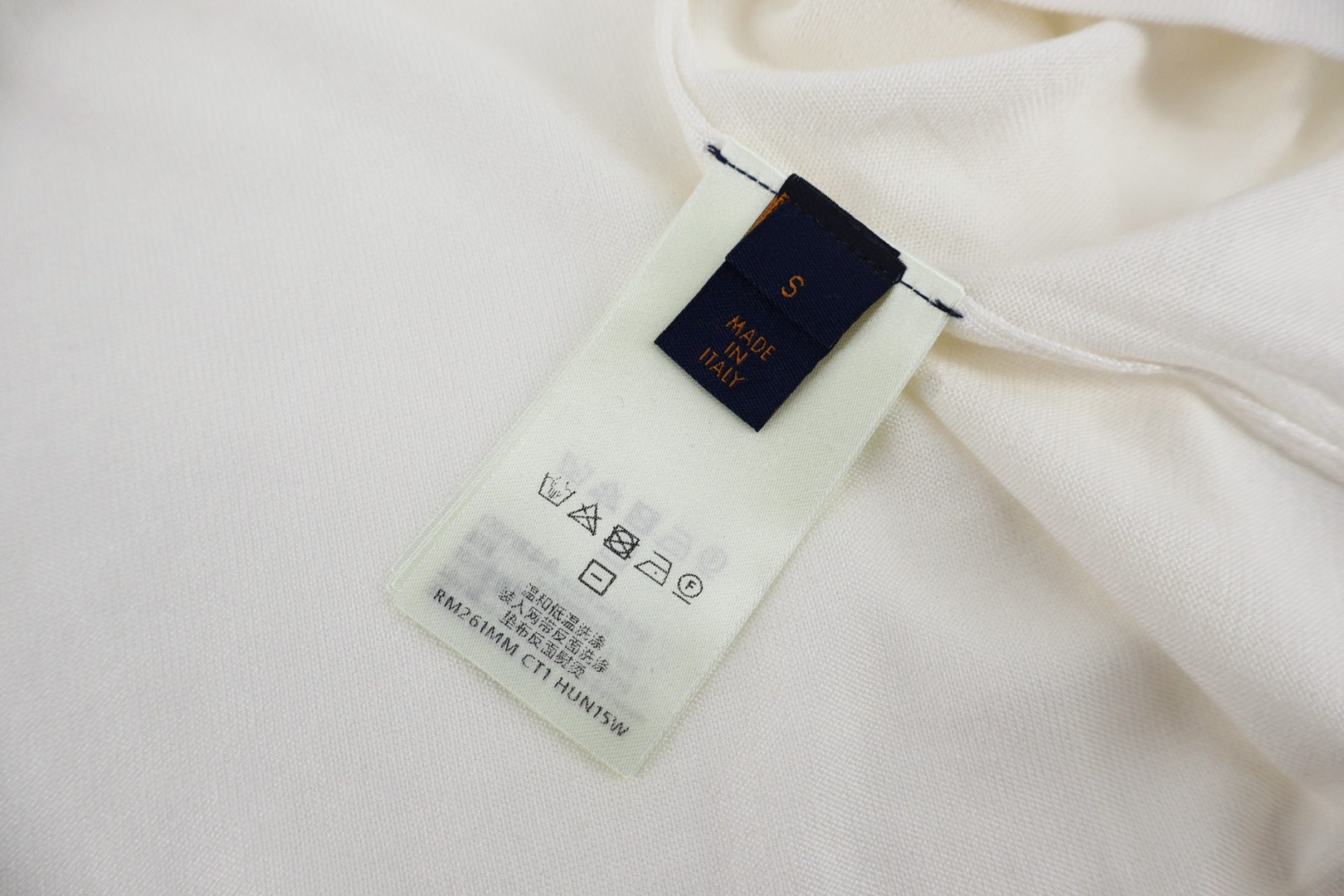 LOUIS VUITTON 路易威登 狐狸花卉贴布绣针织短袖 T恤 白色 A5 1AJBT5