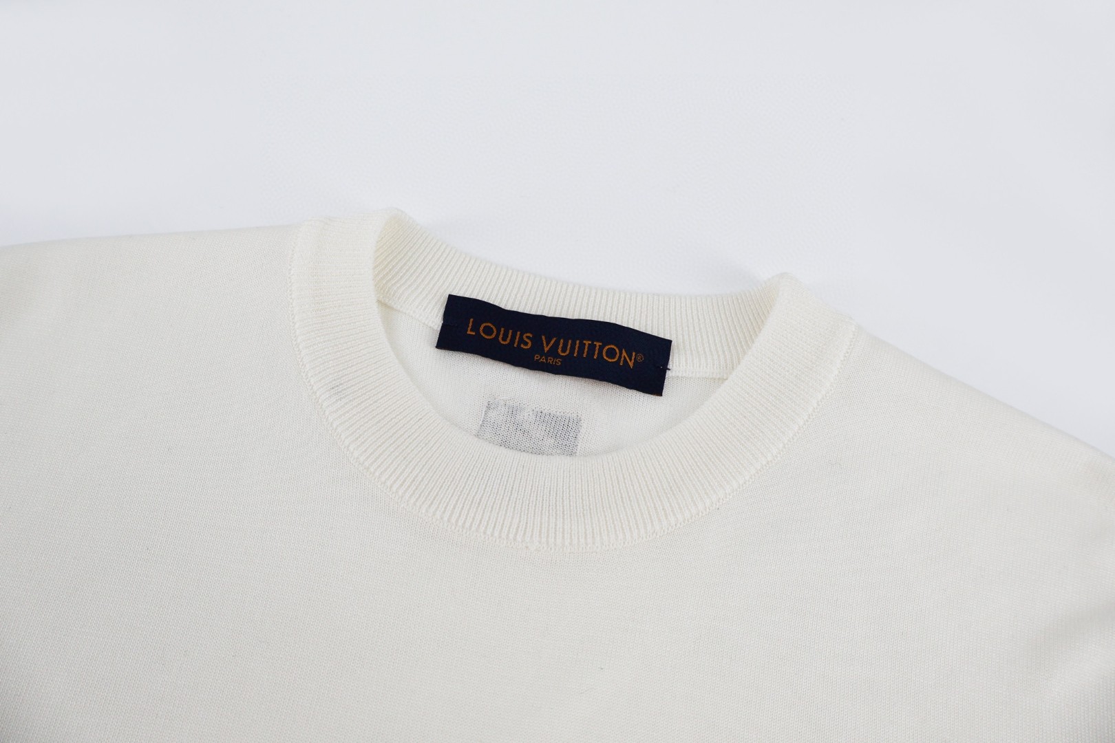 LOUIS VUITTON 路易威登 狐狸花卉贴布绣针织短袖 T恤 白色 A5 1AJBT5