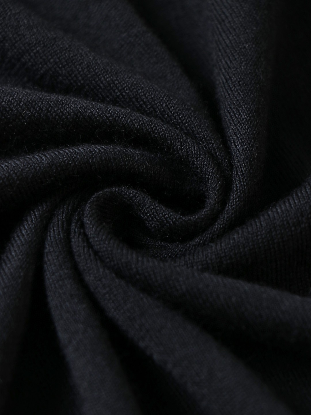 PRADA 普拉达 经典logo刺绣羊毛短袖 T恤 黑色 白色 A5 UMB266-1ZLE-F0002