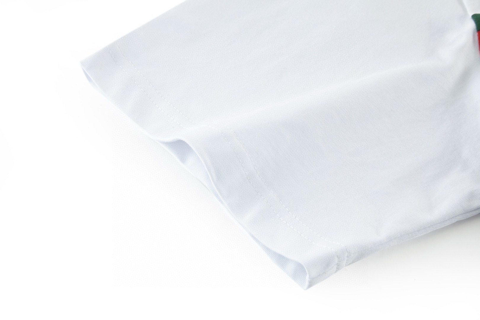 GUCCI 古驰 马蹄扣印花刺绣圆领短袖T恤 夏季 白色 A0 855021-XJHOJ-9051