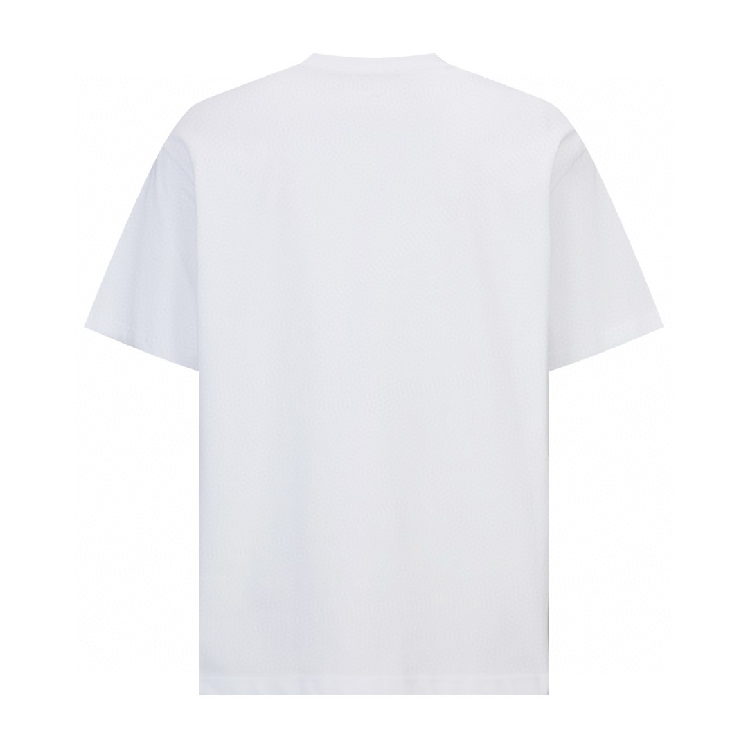 GUCCI 古驰 马蹄扣印花刺绣圆领短袖T恤 夏季 白色 A0 855021-XJHOJ-9051