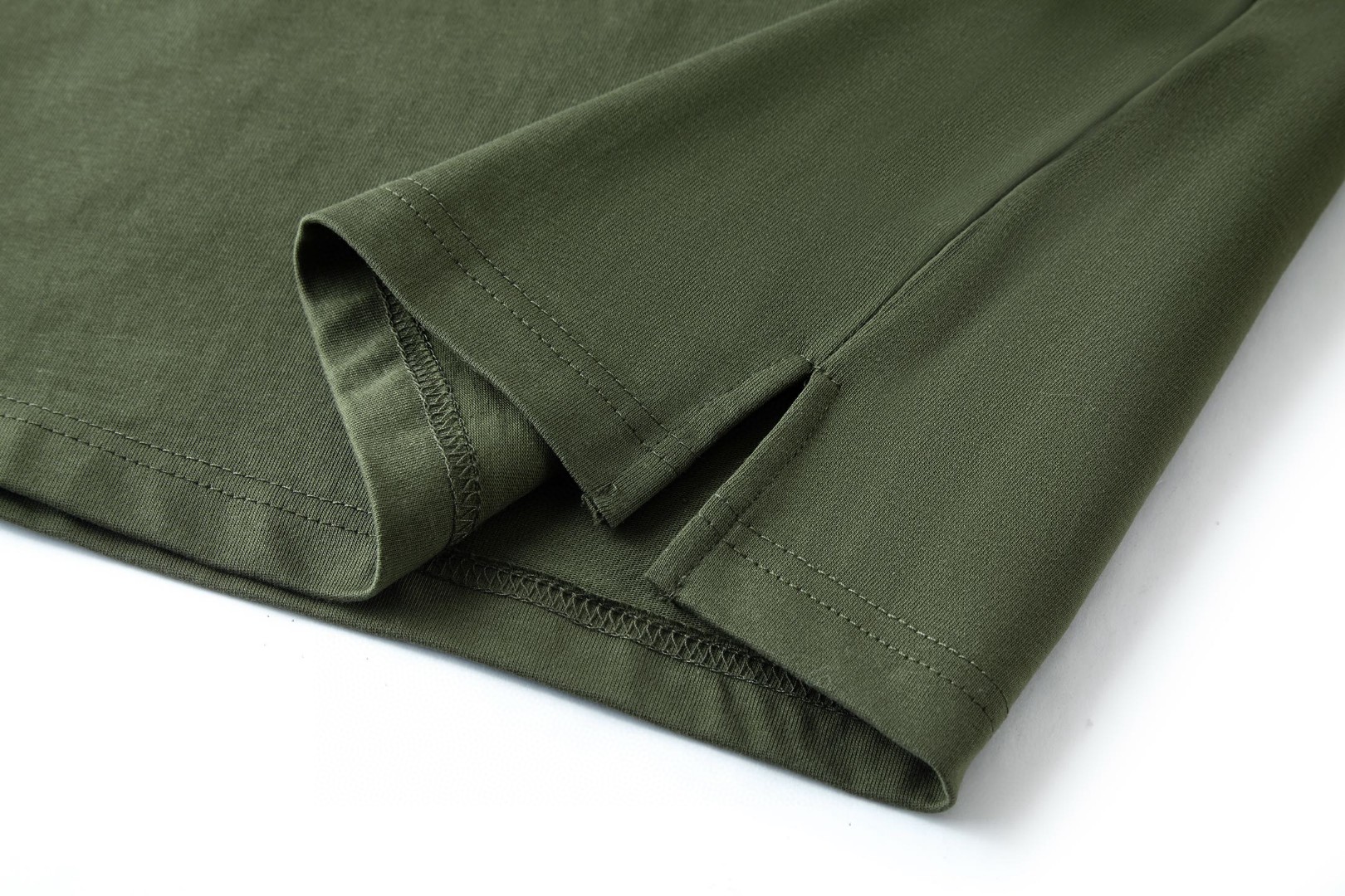 GUCCI 古驰 刺绣双G圆领短袖T恤 夏季 黑色 绿色 A0 854394-XJHN0-1043