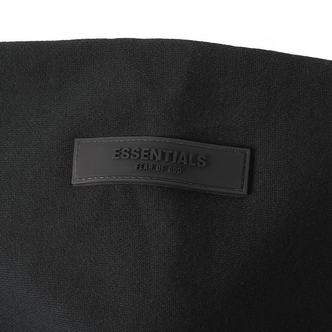 Fear of God 胸口后背植绒字母印花 抓绒 套头连帽卫衣 帽衫 外套 灰色 燕麦色 黑色