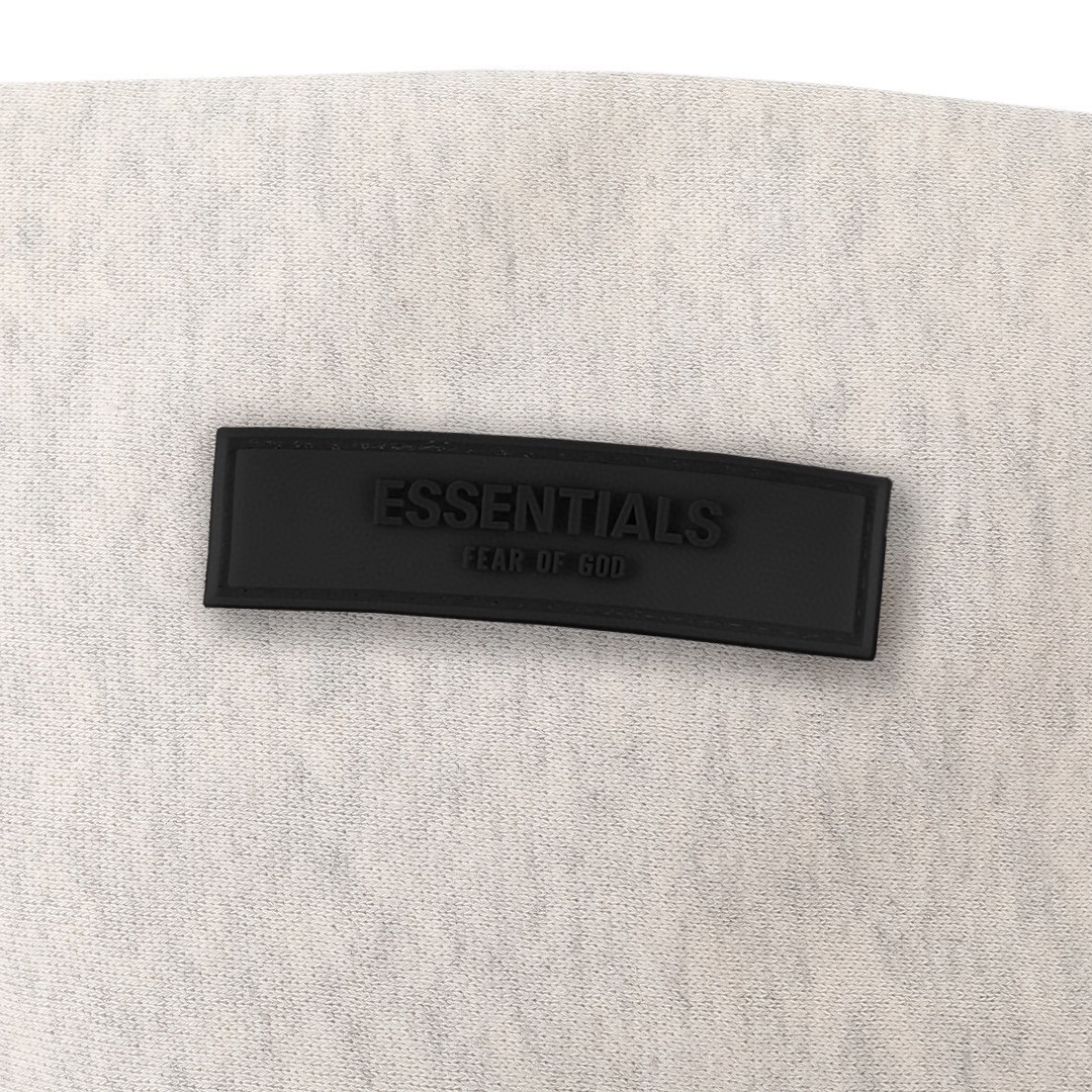 Fear of God 胸口后背植绒字母印花 抓绒 套头连帽卫衣 帽衫 外套 灰色 燕麦色 黑色