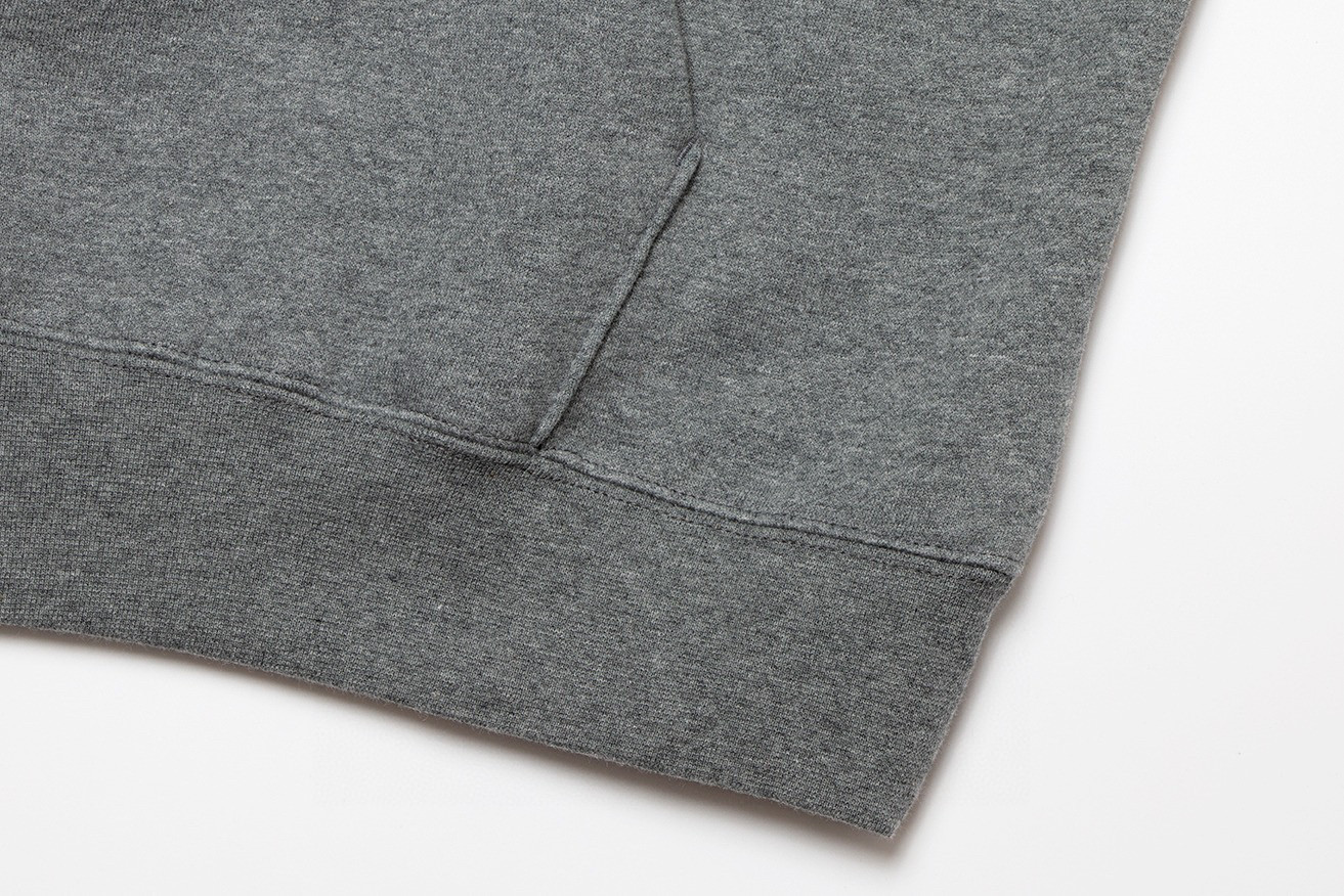 Fear of God Essentials 1977数字植绒印花 抓绒 连帽卫衣 帽衫 外套 灰色 黑色 