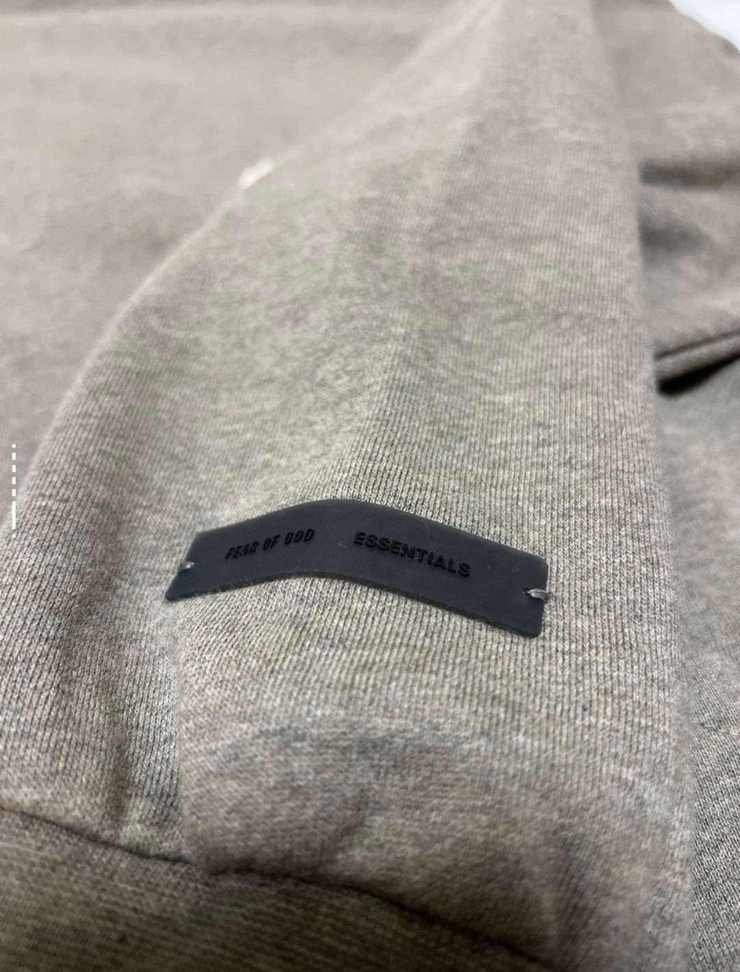 Fear of God Essentials 徽标字母后背印花 抓绒 拉链连帽卫衣 帽衫 外套 灰色 黑色 