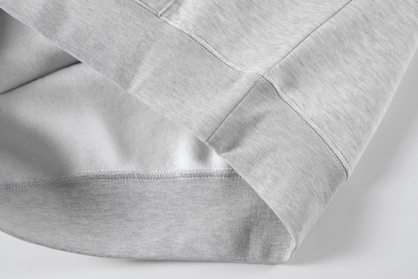 Fear of God Essentials 后背Fear of God涂鸦字母印花 抓绒 套头连帽卫衣 外套 灰色 黑色