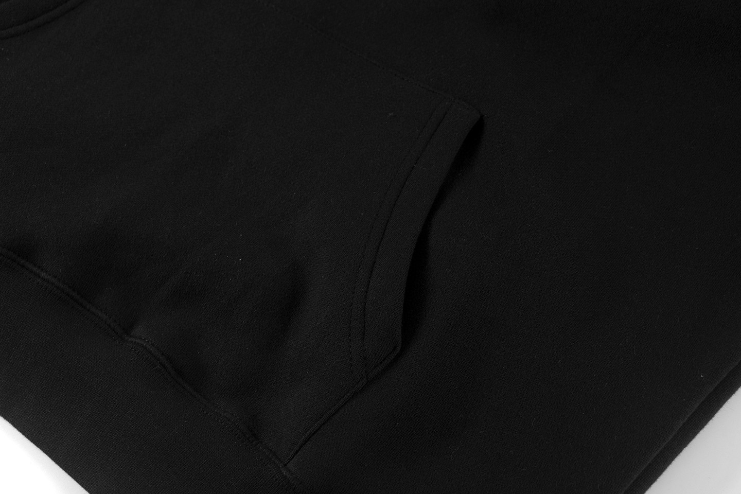 Fear of God Essentials 后背Fear of God涂鸦字母印花 抓绒 套头连帽卫衣 外套 灰色 黑色