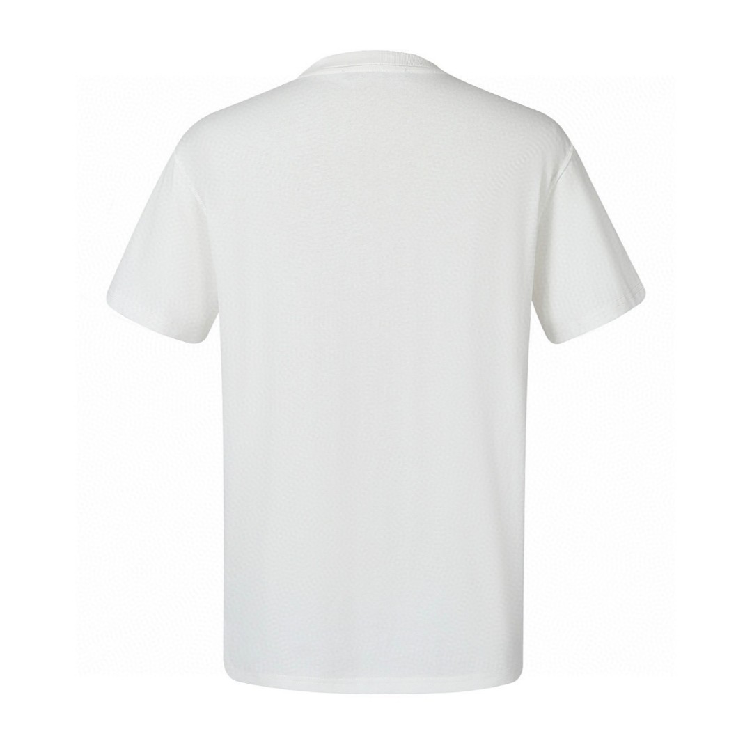 LOUIS VUITTON 路易威登 艺术字母印花短袖 T恤 白色 A0 1A7XNE