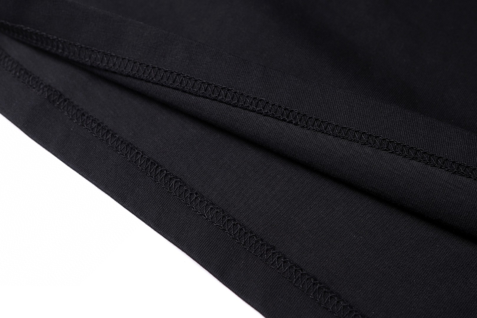 Balenciaga 巴黎世家前后字母刺绣 短袖 T恤 黑色 A0 764235TPVK11569