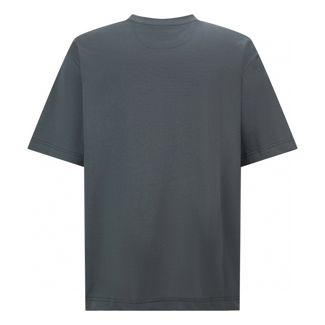 FENDI 芬迪 刺绣标识T恤 短袖 套头 夏季 灰色 A0 FY0936AVOJF0UU0