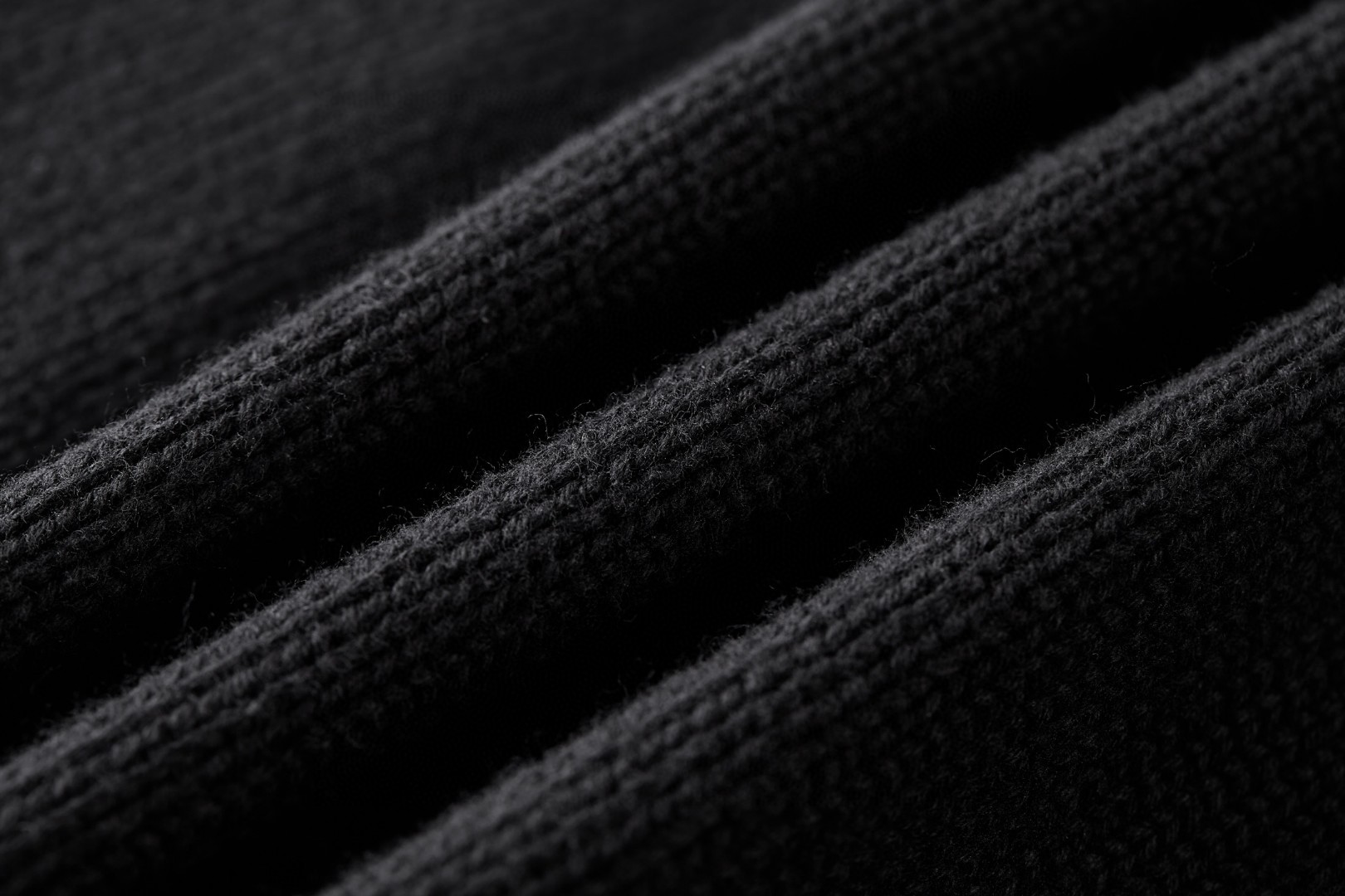 DIOR 迪奥 麻绳刺绣标识针织拉链外套 毛衣 夹克 长袖 保暖 黑色 B5 613M404A2027-C989