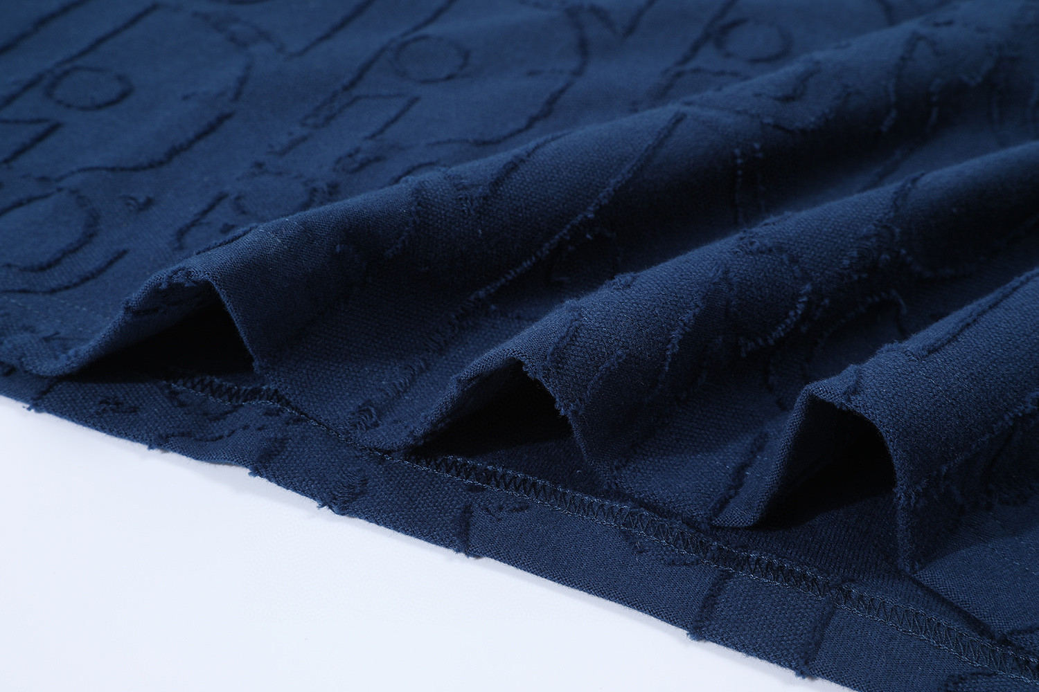 DIOR 迪奥 满身提花logo短袖 T恤 夏季 蓝色 白色 A0 593J696U3012-C530