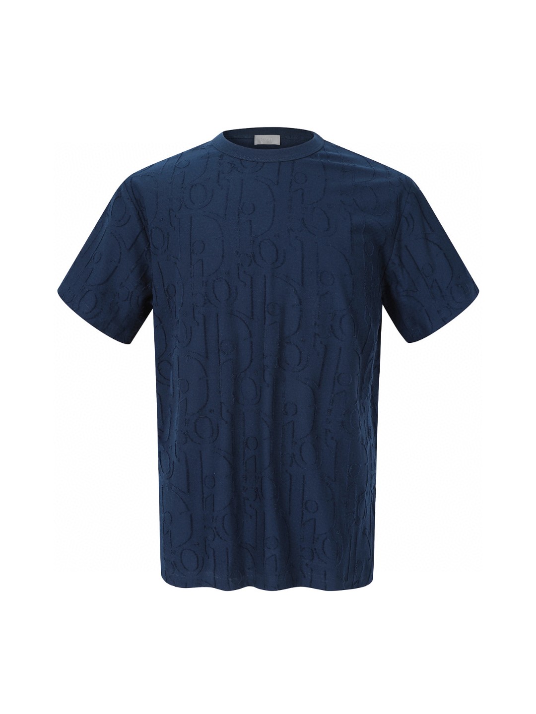 DIOR 迪奥 满身提花logo短袖 T恤 夏季 蓝色 白色 A0 593J696U3012-C530