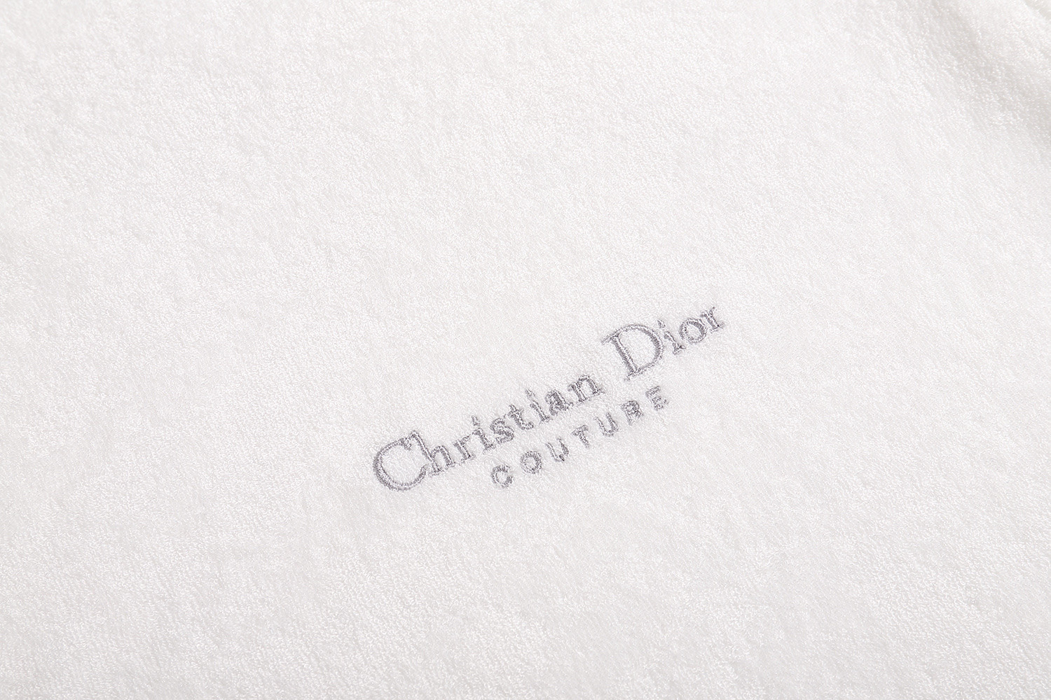 DIOR 迪奥 毛巾棉刺绣logo短袖 T恤 夏季 蓝色 白色 A0 593J696F3006-C580