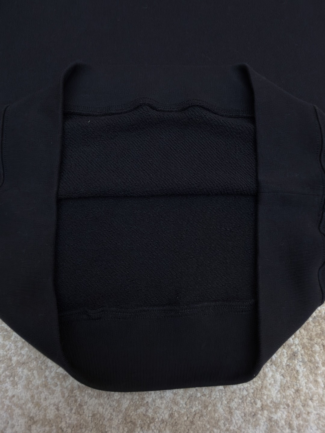 LOEWE 罗意威 皮革抽绳刺绣logo连帽卫衣 长袖 灰色 黑色 A7 H526Y25X53-1440