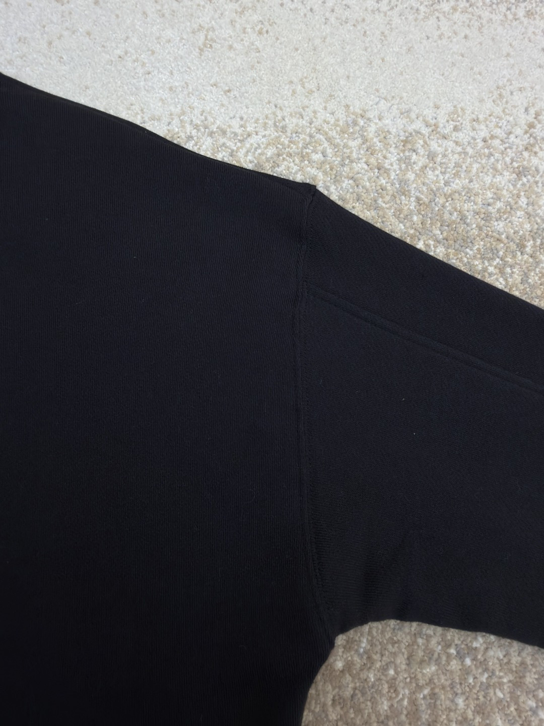 LOEWE 罗意威 皮革抽绳刺绣logo连帽卫衣 长袖 灰色 黑色 A7 H526Y25X53-1440