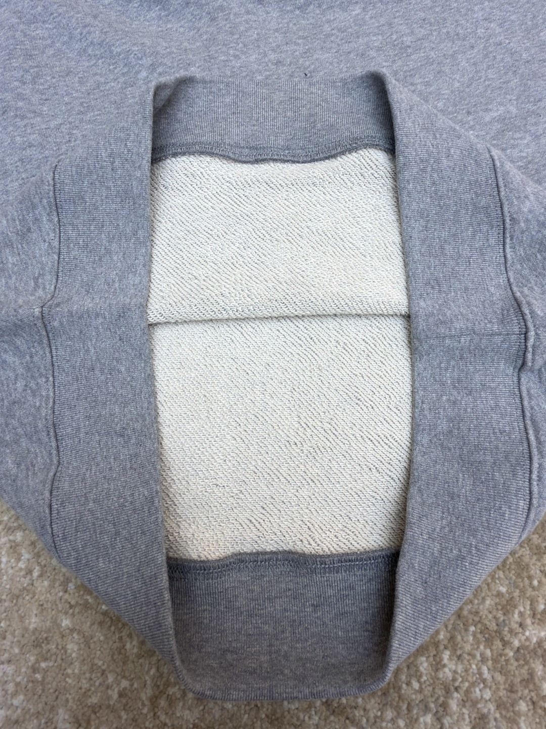 LOEWE 罗意威 皮革抽绳刺绣logo连帽卫衣 长袖 灰色 黑色 A7 H526Y25X53-1440