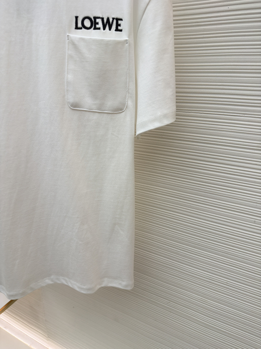 Loewe 贴袋刺绣圆领短袖 T恤 夏季 黑色 白色 橙色 A2 H526Y22XDE-2100