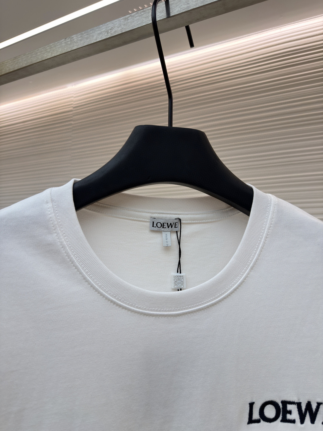 Loewe 贴袋刺绣圆领短袖 T恤 夏季 黑色 白色 橙色 A2 H526Y22XDE-2100