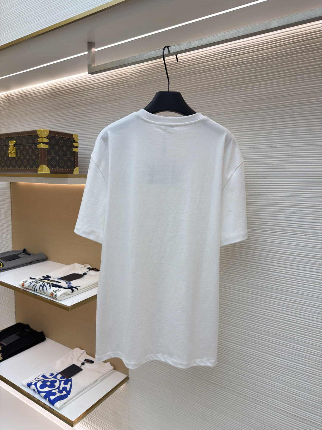 Loewe 贴袋刺绣圆领短袖 T恤 夏季 黑色 白色 橙色 A2 H526Y22XDE-2100