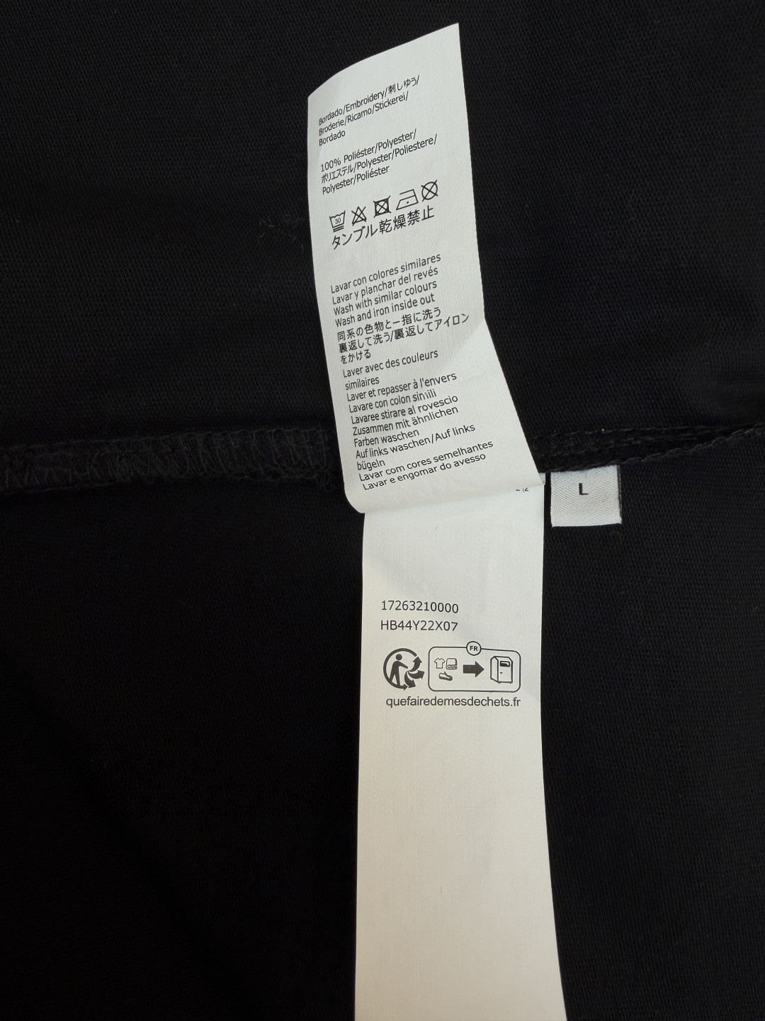 Loewe 贴袋刺绣圆领短袖 T恤 夏季 黑色 白色 橙色 A2 H526Y22XDE-2100