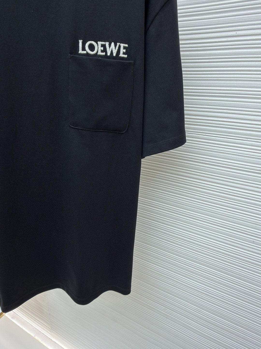 Loewe 贴袋刺绣圆领短袖 T恤 夏季 黑色 白色 橙色 A2 H526Y22XDE-2100