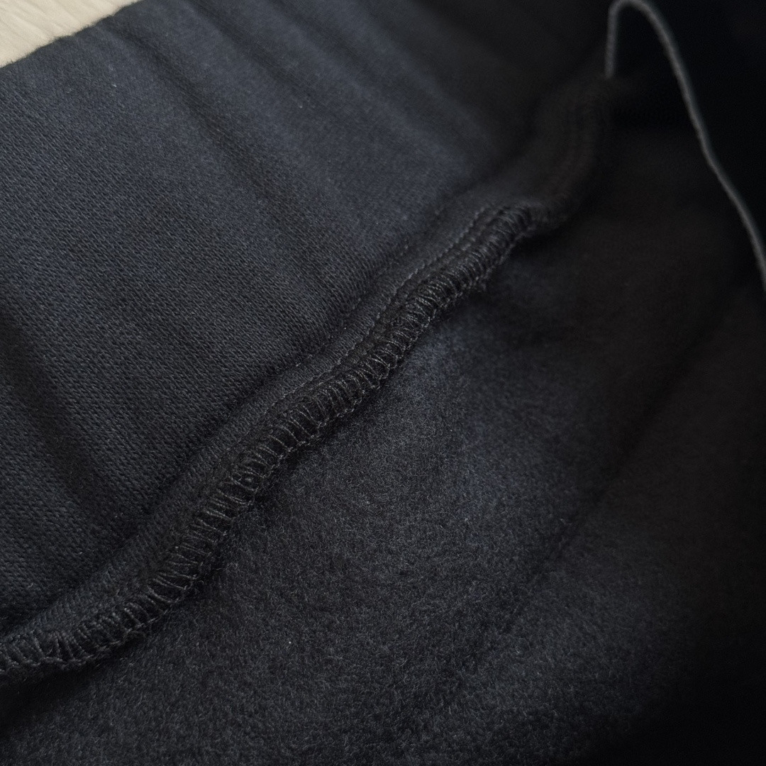 Chrome Hearts 克罗心 侧边粉色宝剑印花松紧腰束脚运动裤 抓绒 卫裤 休闲裤 长裤 裤子 黑粉色 